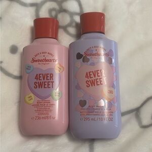 🍓 Bath & Body Works Forever Sweet Body Wash & Lotion Set – Rare/Discontinued 🍓